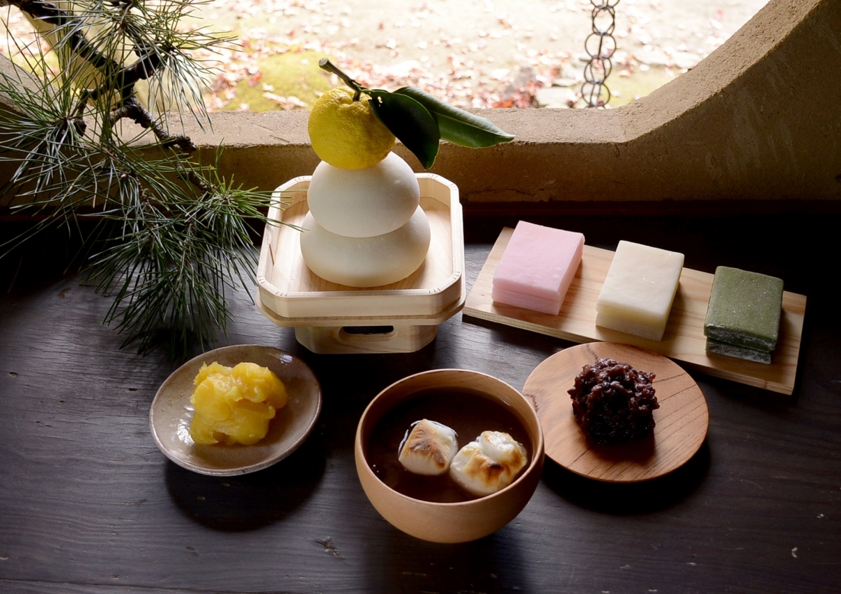 お正月用栗きんとん・餅